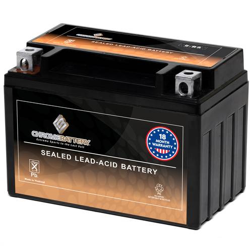 9 bs 12v 10ah battery replacement for motorcycle scooter utv and more nut and t3 terminal