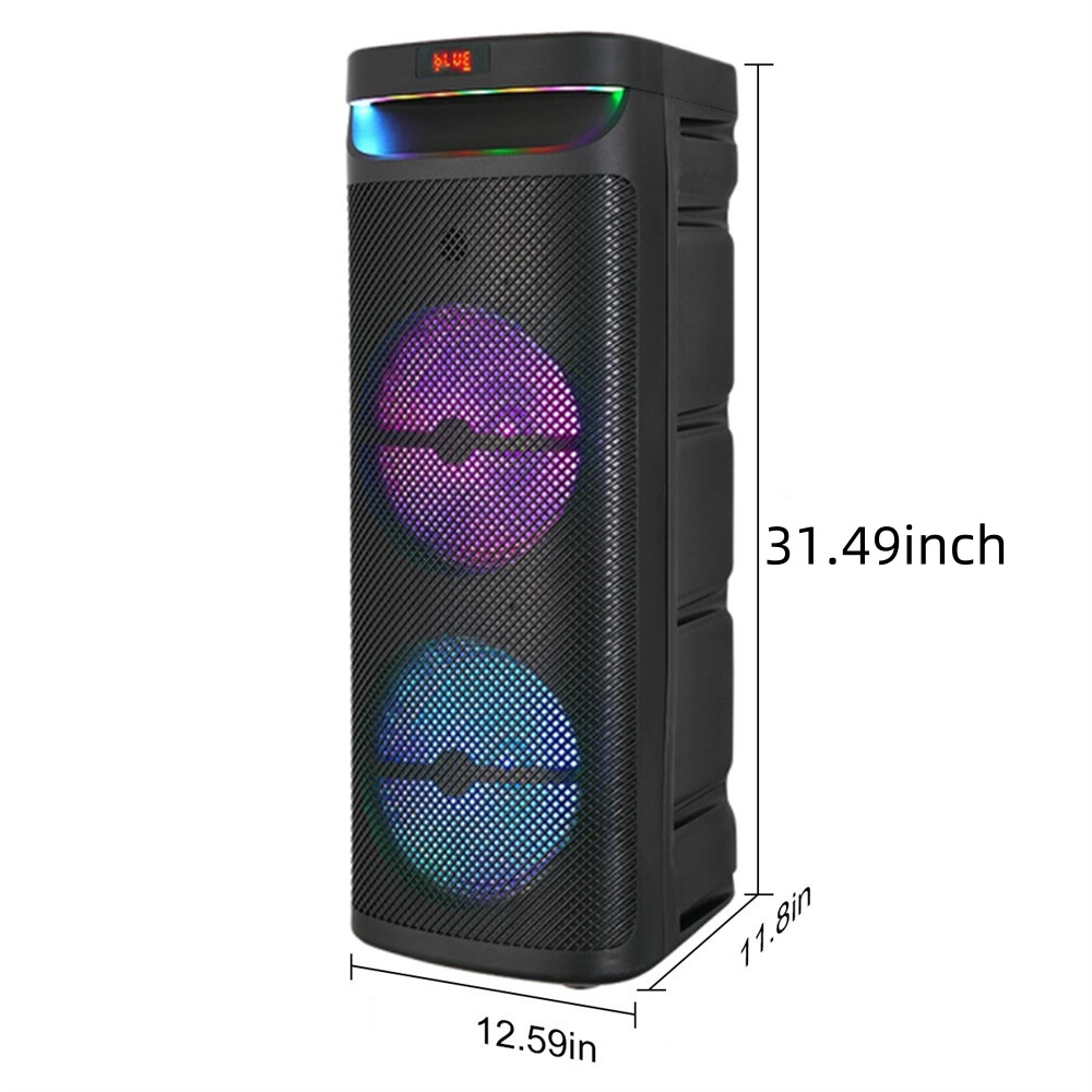 Bluetooth Speakers Powerful Dual Woofer Portable