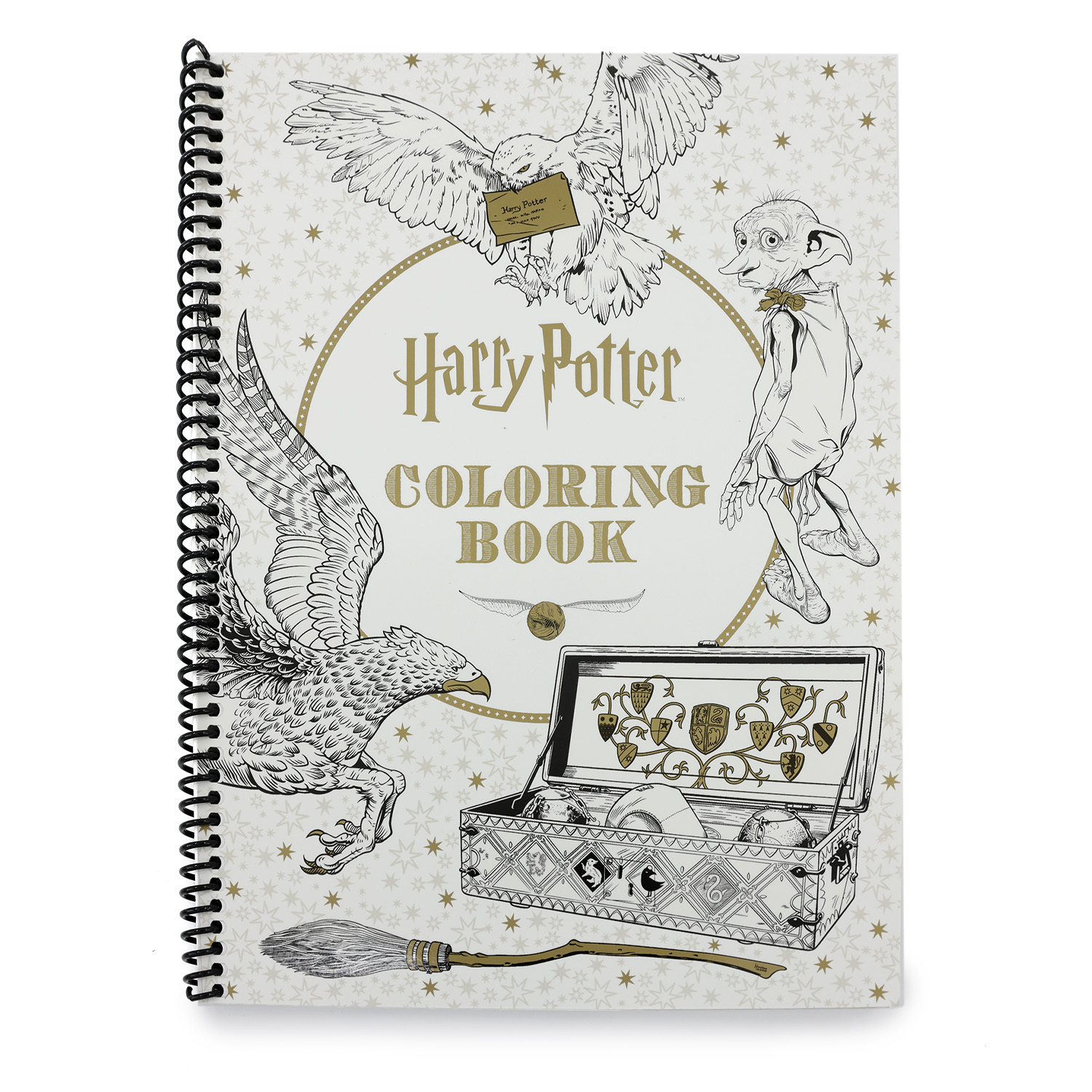 TEMU Harry Potter Coloring Book (spiral-bound)