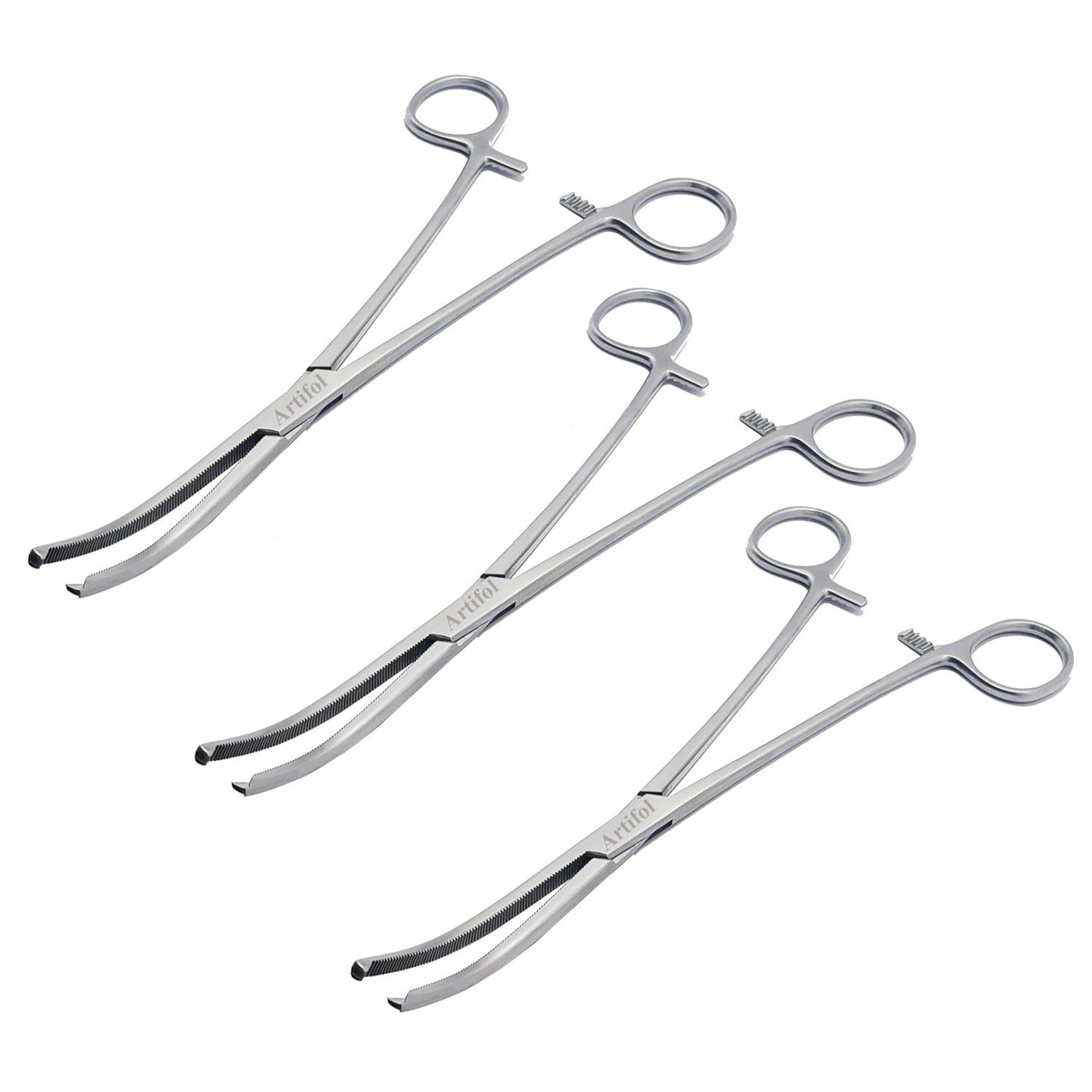 Kocher Forceps 5 1/2" straight serrated 1x2 teeth
