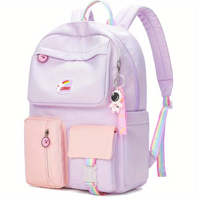 

Backpacks For Girls, Cute Backpack Suitable For Work, Travel, Comfortable Handheld, Smooth Zipper, Winter Gift, Brithday Gifts