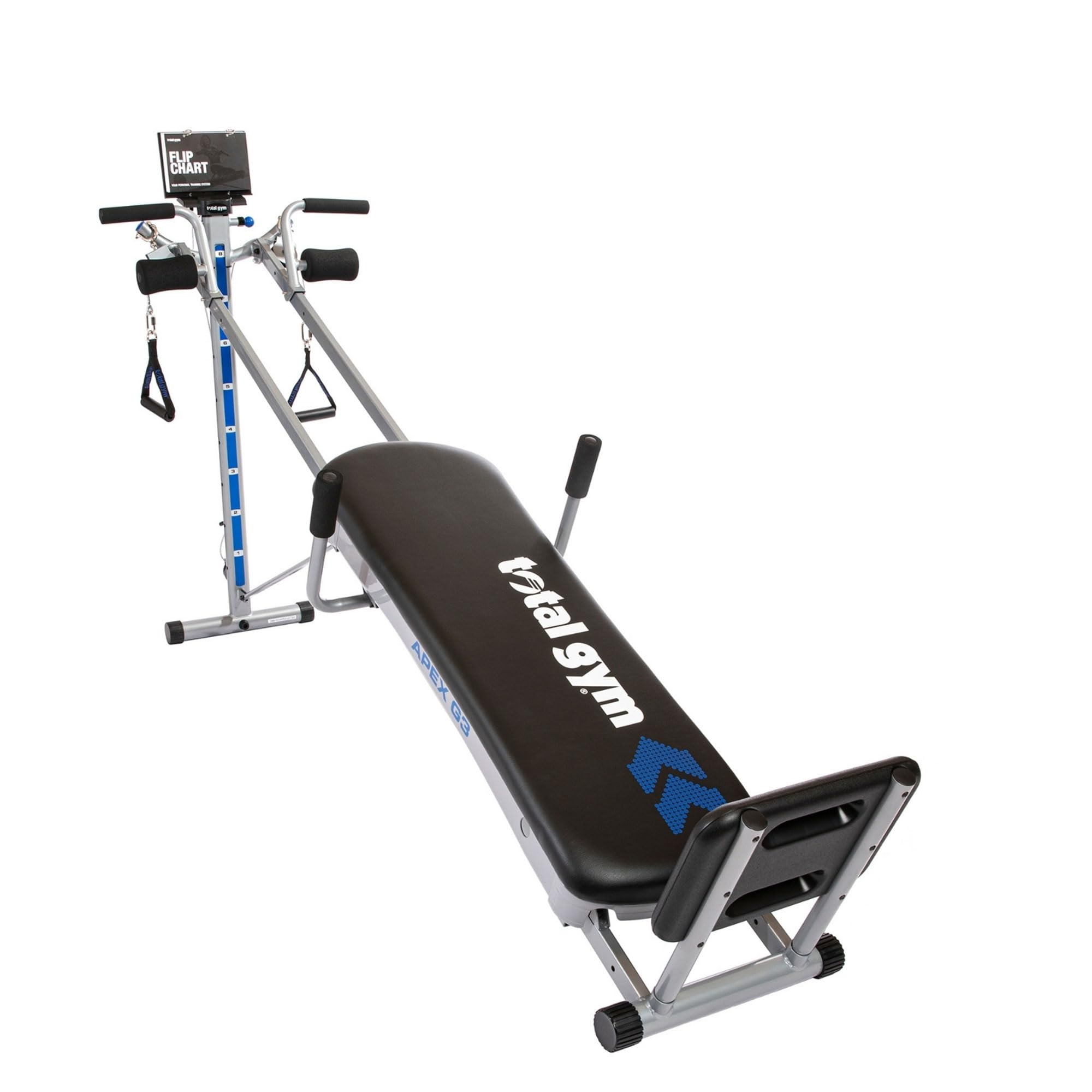 Total Gym APEX G3 Home Gym with Compact Design, Full Body Workout System for Home Fitness and Attachments