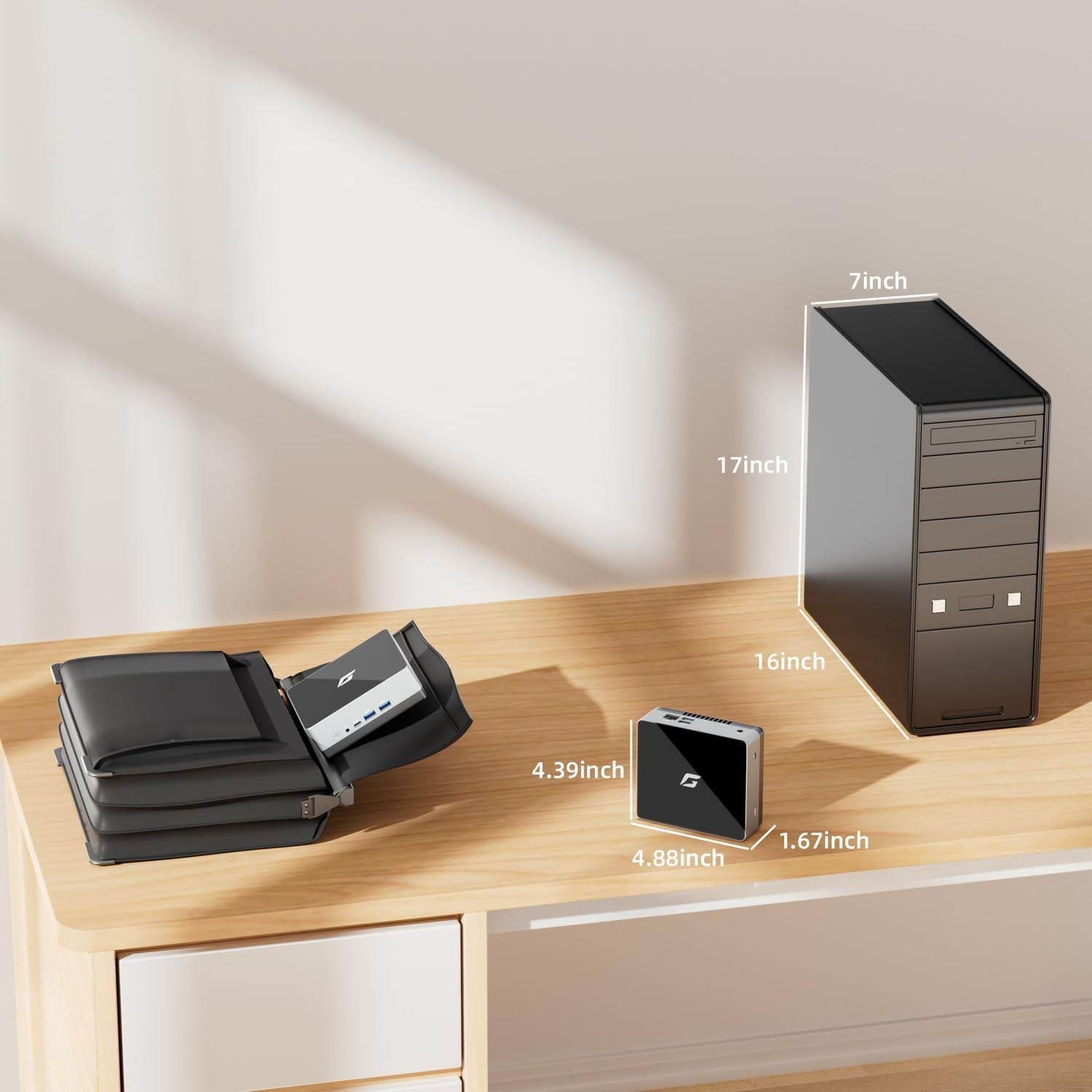 mini pc lake n100 3 4ghz win 11 pro desktop - Temu