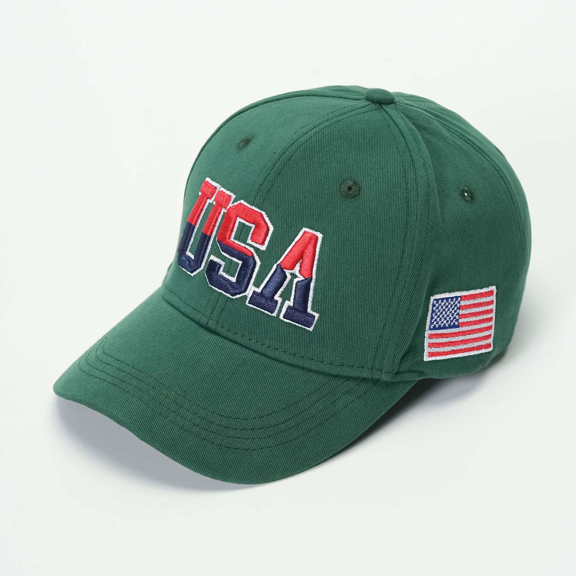 

Usa Embroidery Baseball Cap For Men Hip Hop Fashion Cap For Women Outdoor Visor Snapback Cap