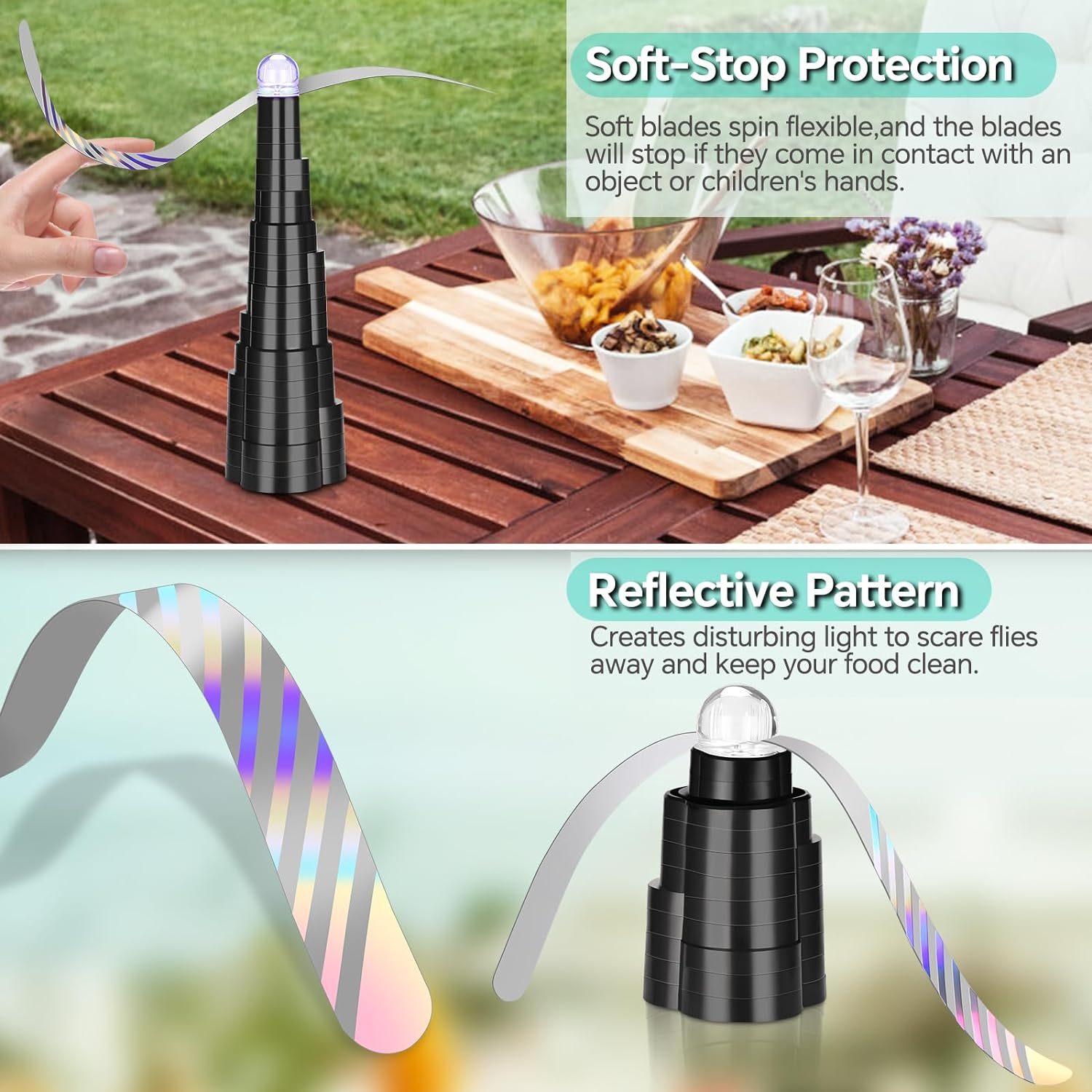 How To Collapse Do Table Fly Fans For Tables, Bug Fans With