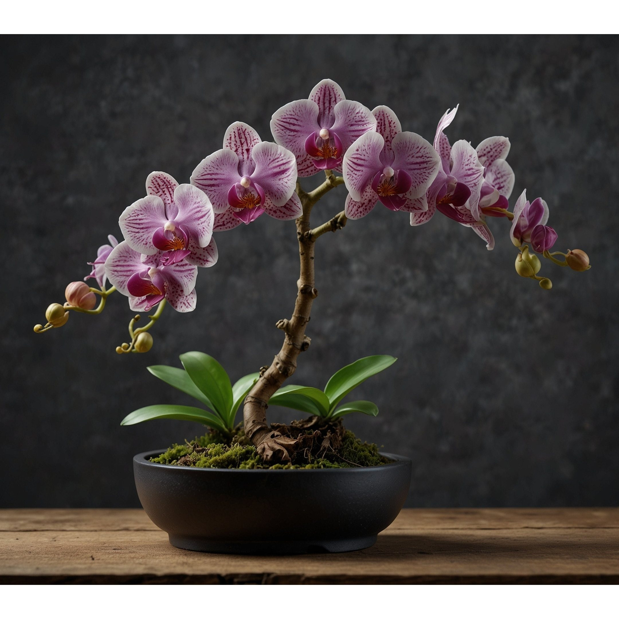 

Vase Orchid Bonsai Tr.ee- 10pcs