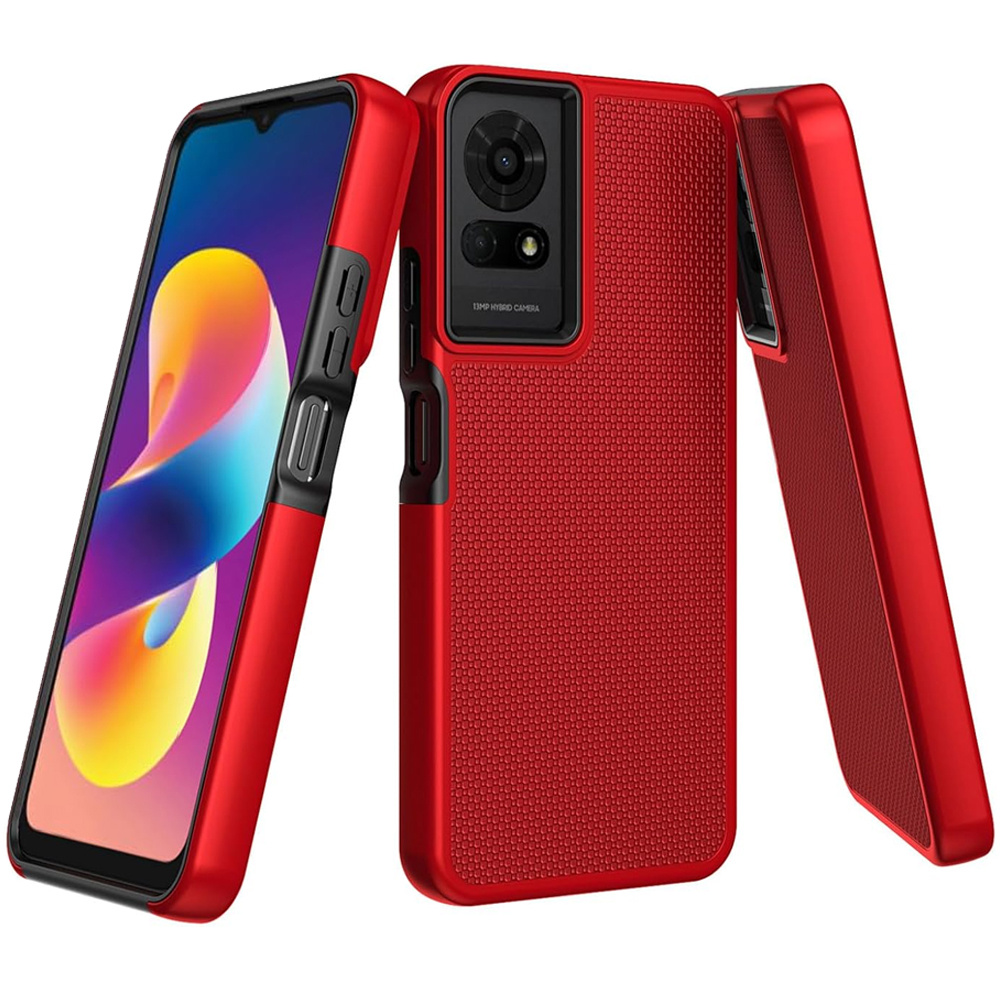 tcl k24 t434d phone case dual layer heavy duty shockproof - Temu