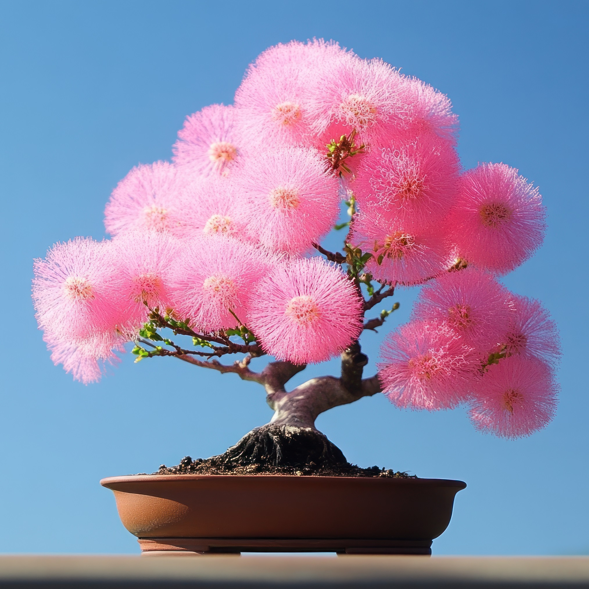 

Pink Mimosa Bonsai - 30pcs - Sensitive Pl.ant