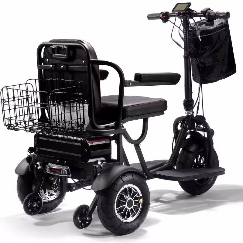 folding mobility 48v dual motor lithium black speed may rider weight and riding Product details 4
