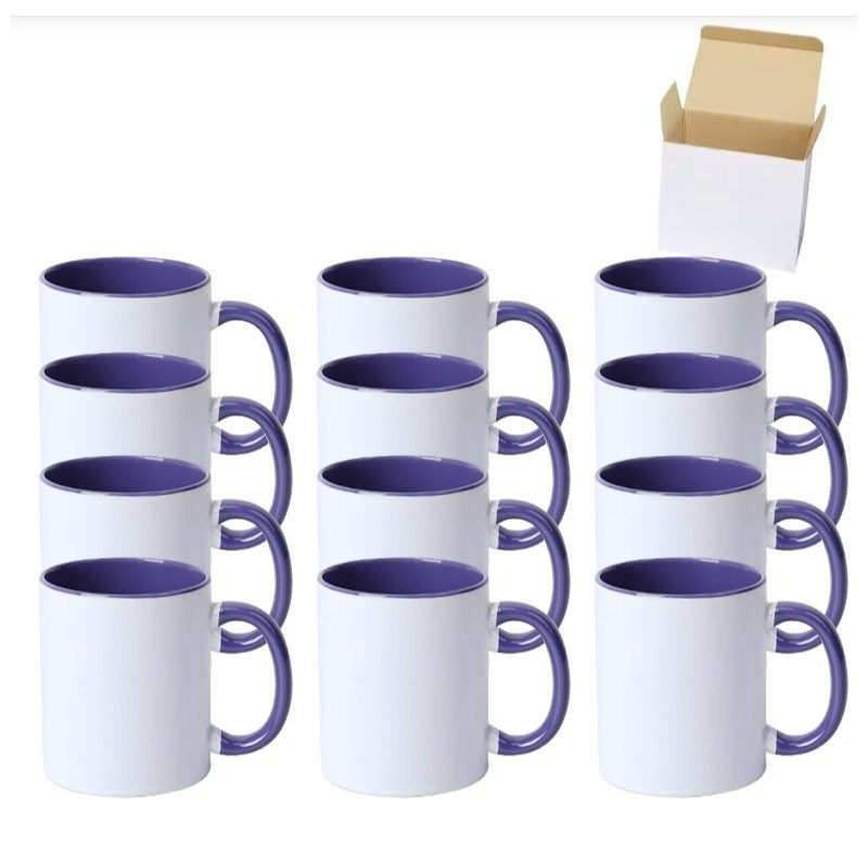 11oz ceramic sublimation coffee mug 12pcs home - Temu