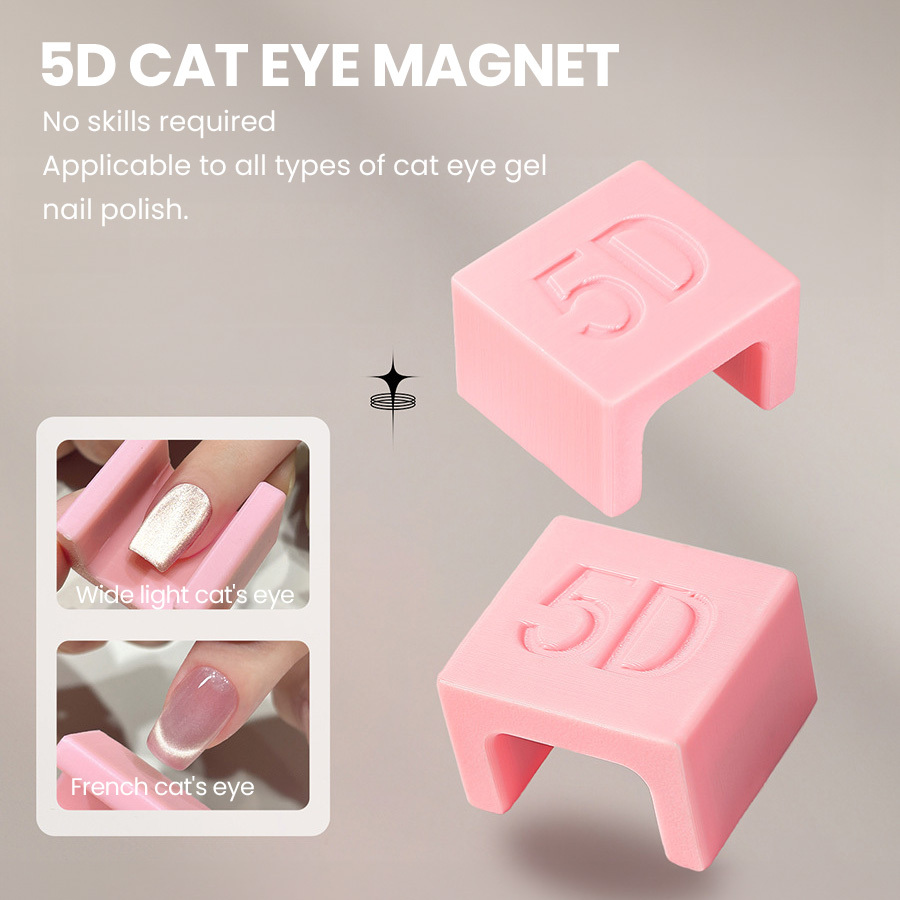 TEMU 5d Cat Multi-angle Magnetic Nail Tool | Professional Magnetic Gel Nail Art Accessory