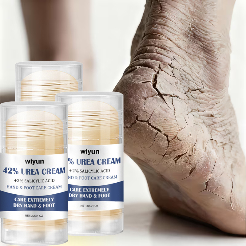 TEMU [3pcs Urea Foot Cream] 42% Urea Foot Cream Moisturizer 30g | Hydrates & Dry Skin With 2% Salicylic Acid, Jojoba Oil, Avocado Oil And Aloe Vera