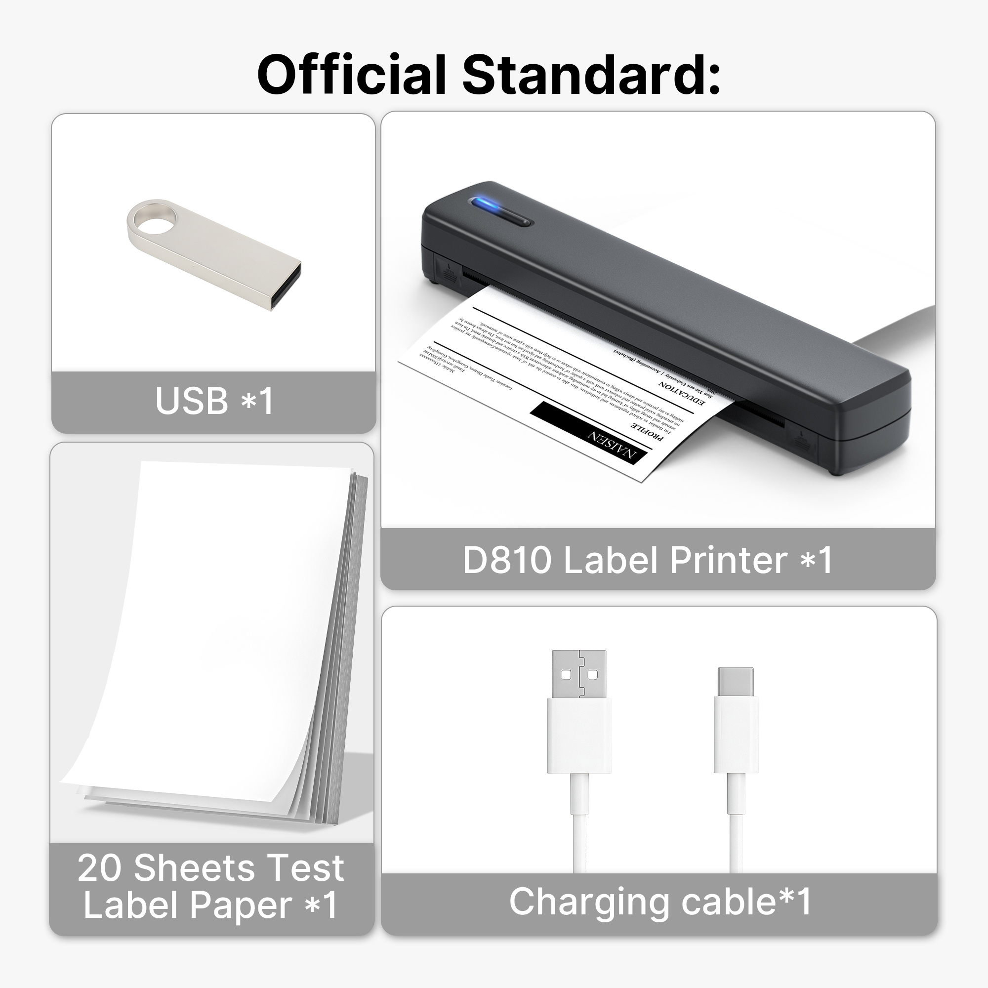 portable printer wireless for travel thermal printer inkless small compact printer support folding paper     with laptop phone and pad Product details 9