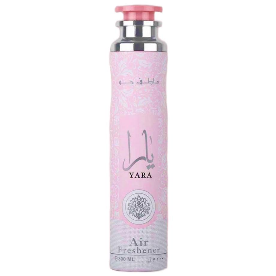 TEMU Lattafa Perfumes Yara Air Freshener, 300ml (10.1 Oz) - Amazing Scented Home Air Freshener - Floral Fragrance