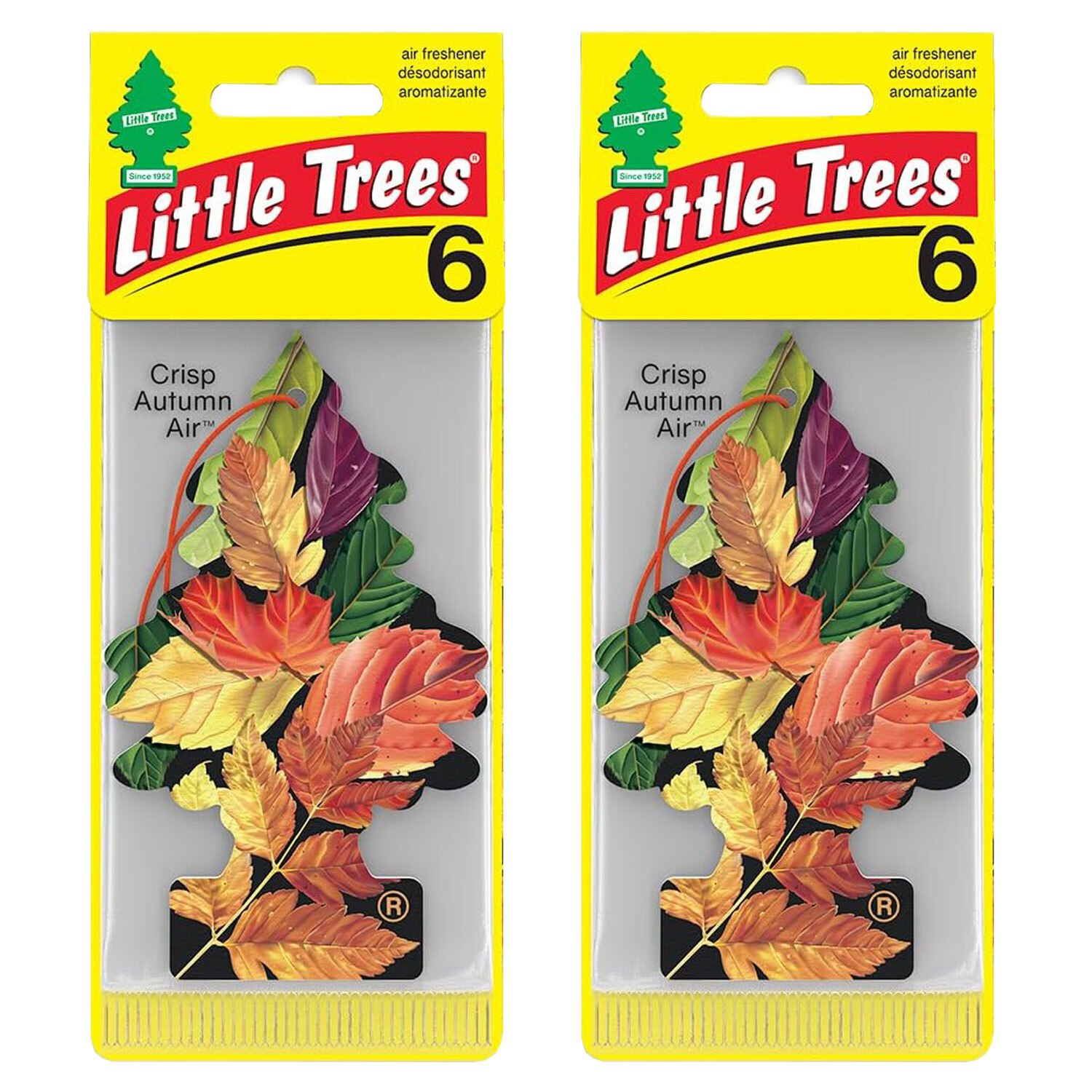 Little Trees Car Air Freshener | Hanging Tree Provides Long Lasting Scent For Auto And Home | , 12 Pack
