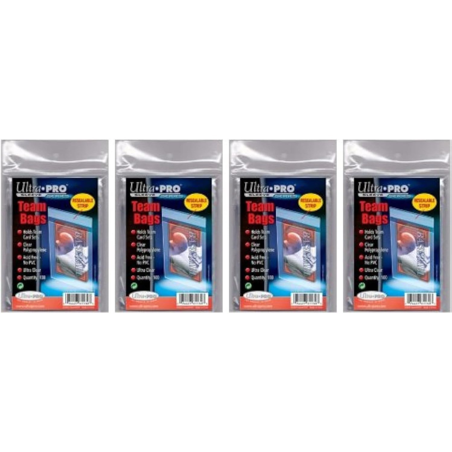 TEMU 400 Ultra Team Bags 4 Packs Of 100 New Team Set Lot