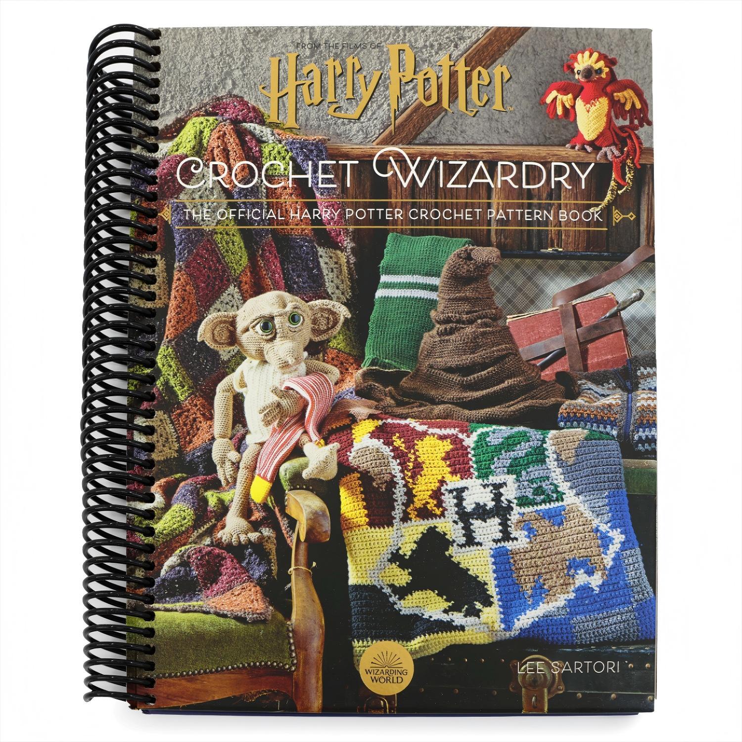 TEMU Harry Potter: Crochet Wizardry Crochet Patterns Harry Potter Crafts: The Official Harry Potter Crochet Pattern Book (harry Potter) Spiral-bound