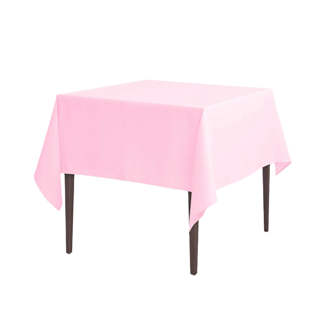 TEMU 1 Polyester Tablecloth – Soft Pastel Colors, Stain & Wrinkle Resistant, Machine Washable – Table Cover For Dining Table, Home Decor, Party,