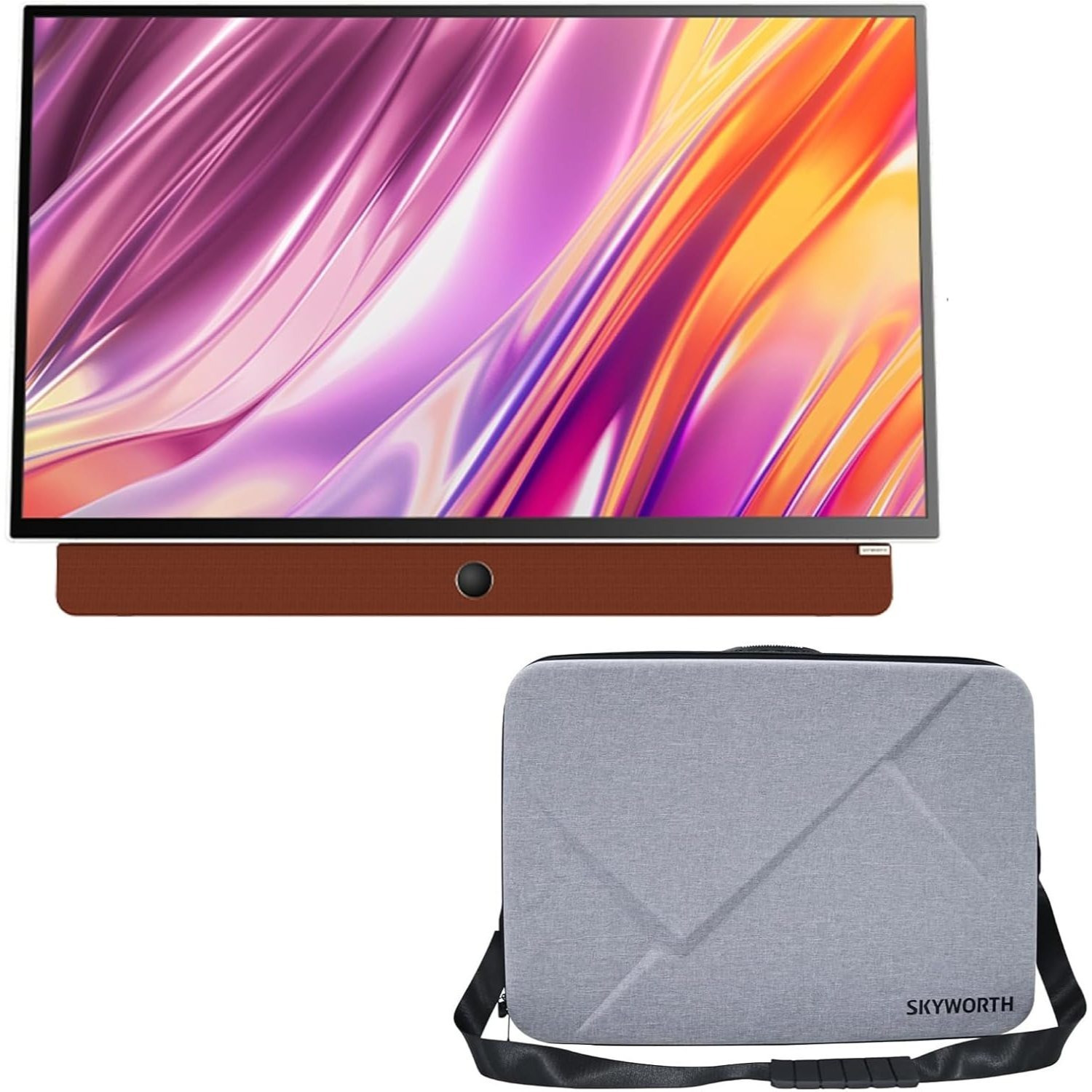 SKYWORTH 24型ポータブルスマートテレビ新品 Amazon.com: Skyworth 24-Inch Portable Smart TV with Battery