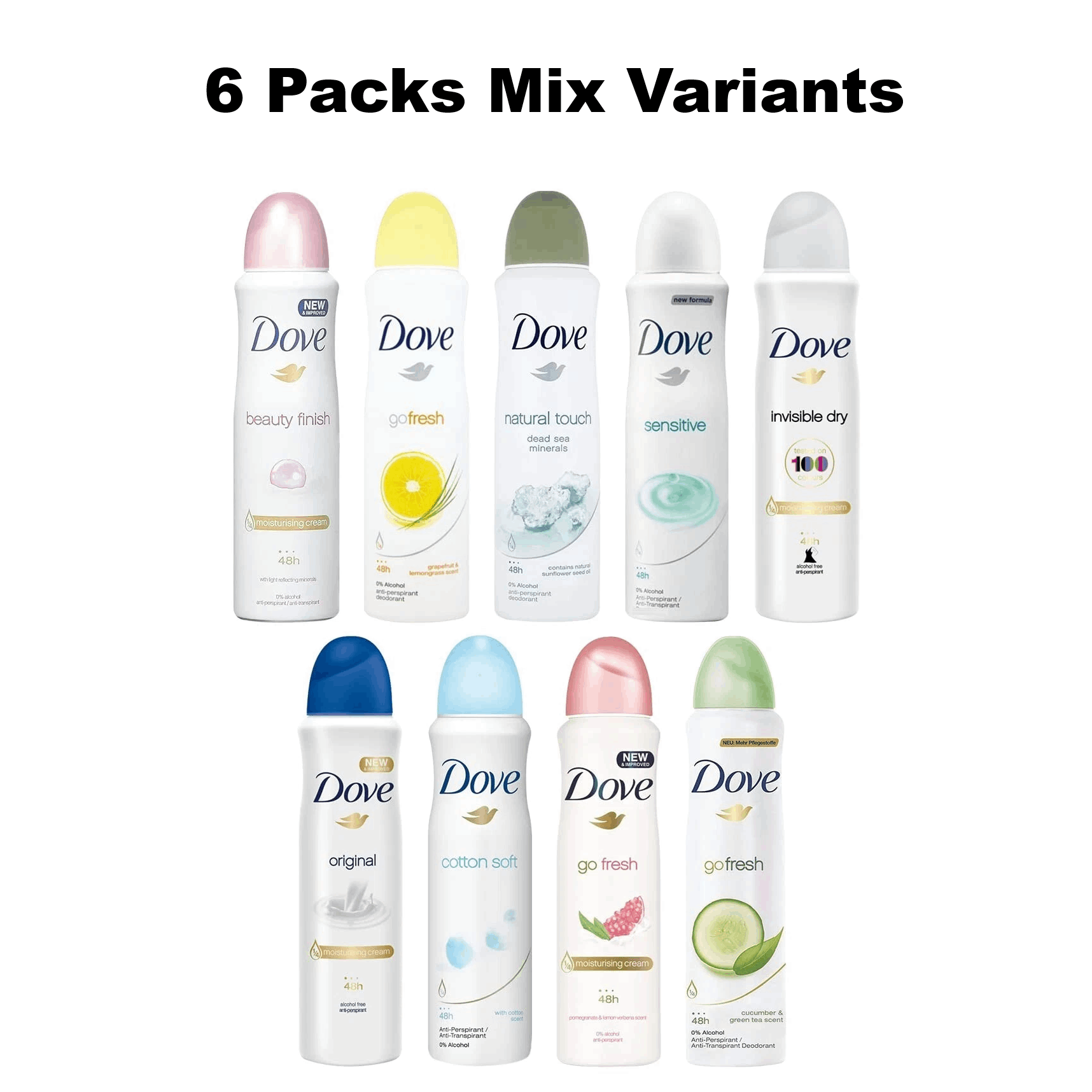 dove spray for women