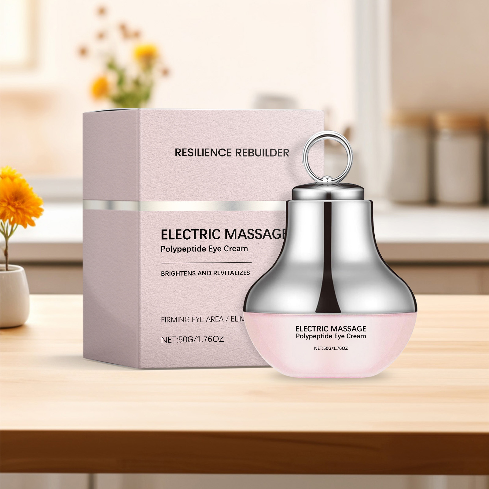 TEMU Massage Eye Cream For Dark Circle,electric Massage Eye Cream,under Eyecream Firm And Smooth Of , Eye With Gentle Vibration,firming, Moisturizing