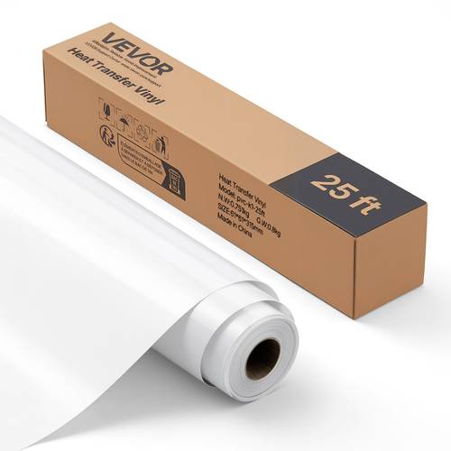 heat transfer vinyl iron on vinyl roll 12 25 ft 12 70 ft white