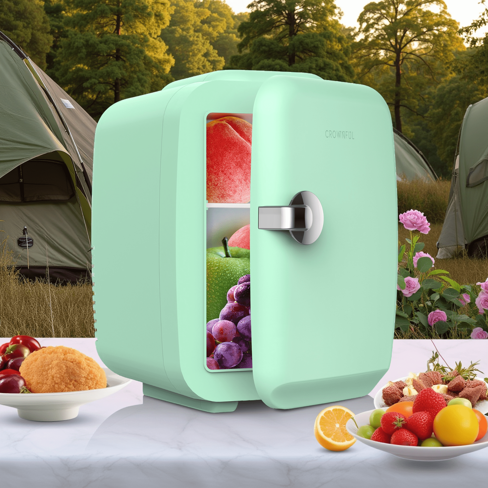 mini fridge liter portable cooler warmer Temu