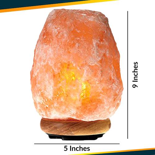 1 pc salt lamp with dimmer touch control switch 5 7 lbs