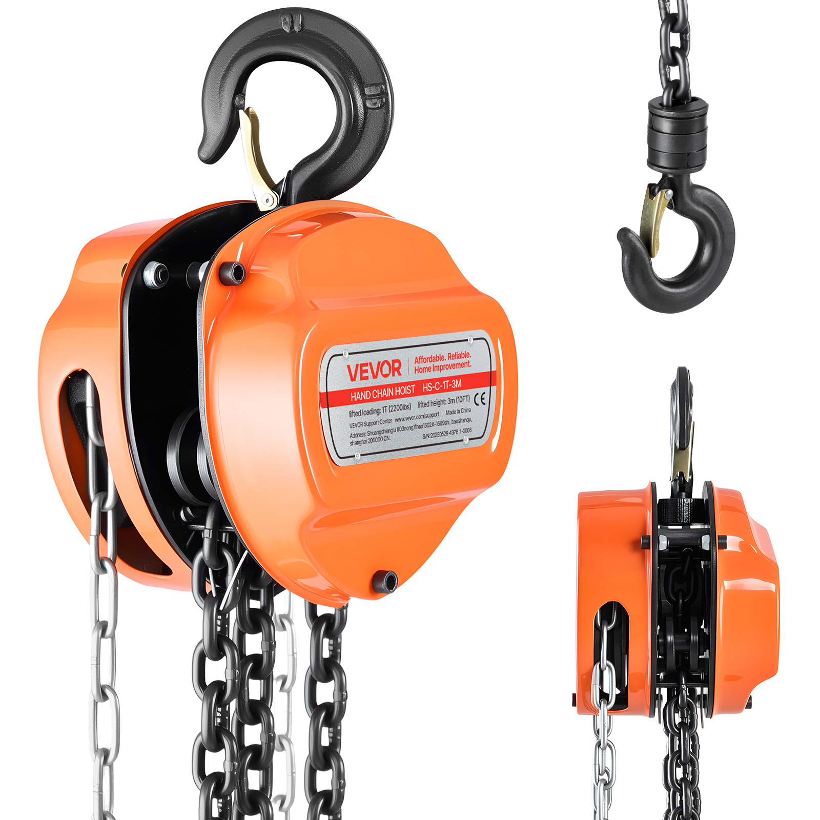 chain hoist sold on Temu United States