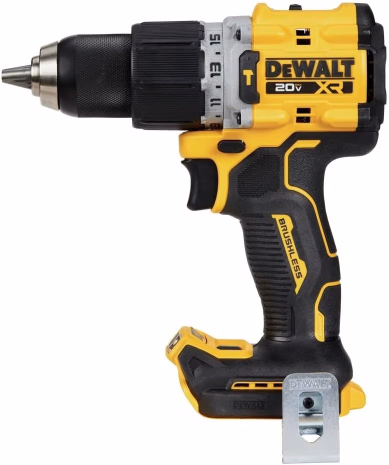 20 hammer drill 1 2 cordless and brushless compact with 2 speed setting tool only dcd805b Product details 0