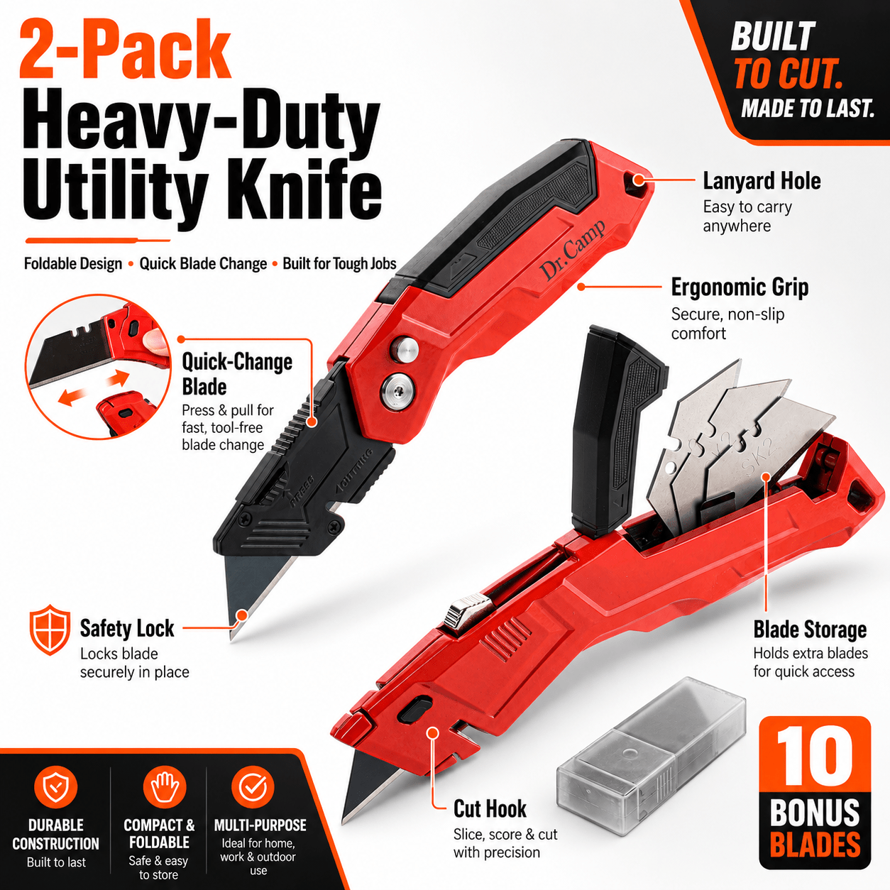 box cutter knife sold on Temu United States