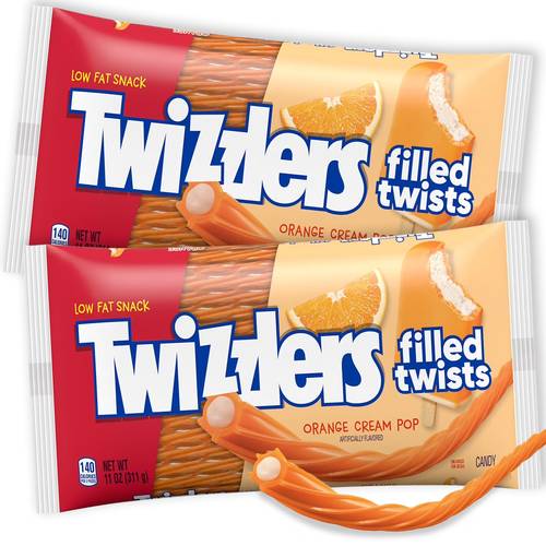 filled twists flavored 2 pack orange twists with treat 11 oz bag