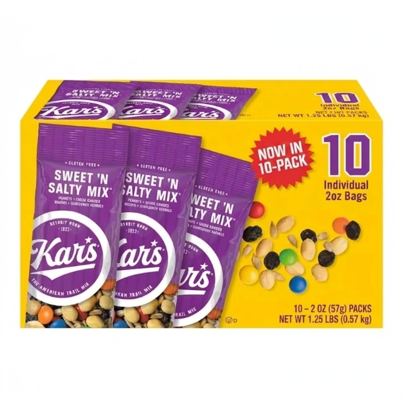 TEMU Kar's Sweet 'n Salty Trail Mix, 2 Oz., 10 Pk.