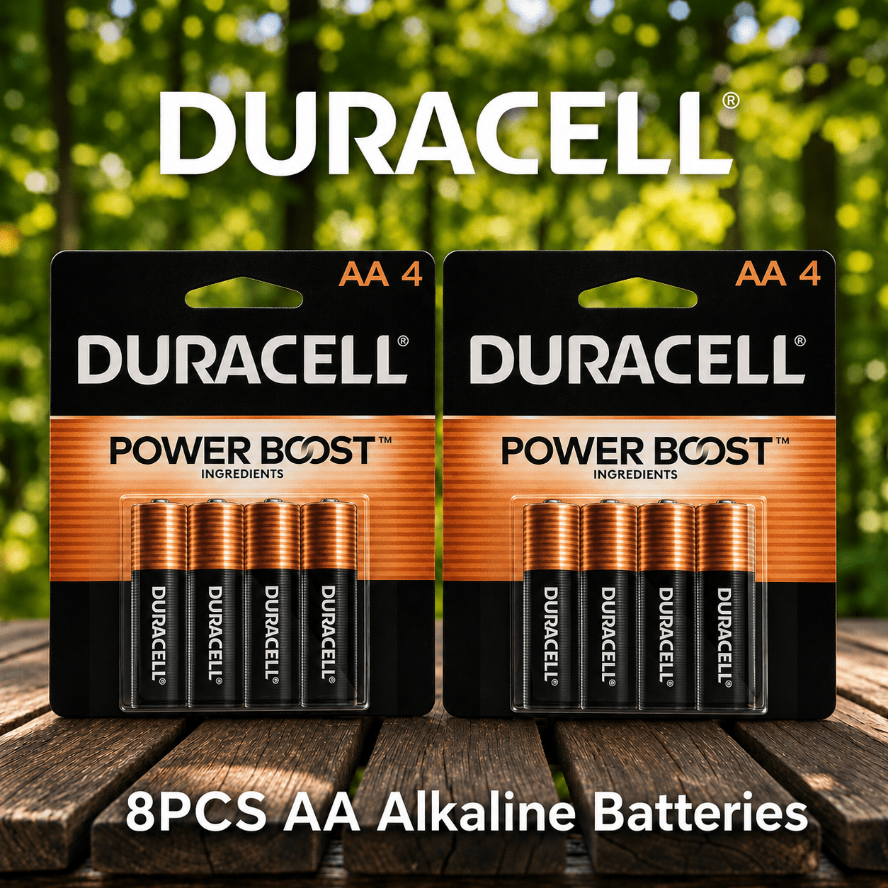 TEMU 8 (pack Of 2) Duracell Aa Batteries-- Long Lasting, All-purpose Battery For Household And Business