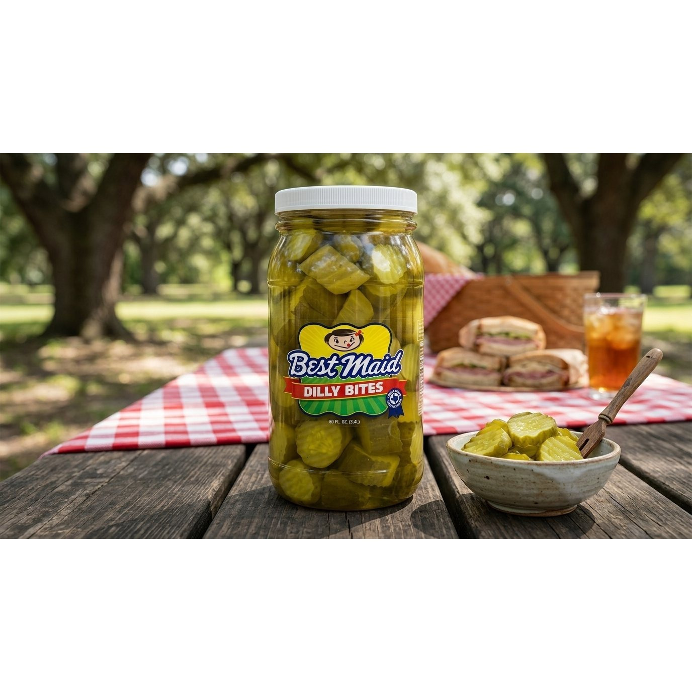 Best Maid Plastic Jar Dilly Bites 80 fl. oz.