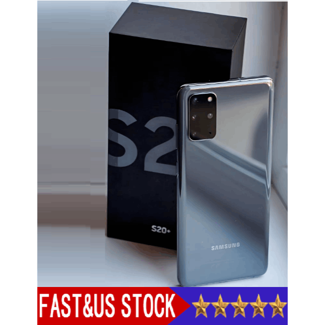 Galaxy S20+ Plus 5g 128gb Factory Unlocked Smartphone – Brand New Sealed Gray, 6.7" , Snapdragon Processor, Pro Triple Camera, Long Battery, Works On At&t Usa