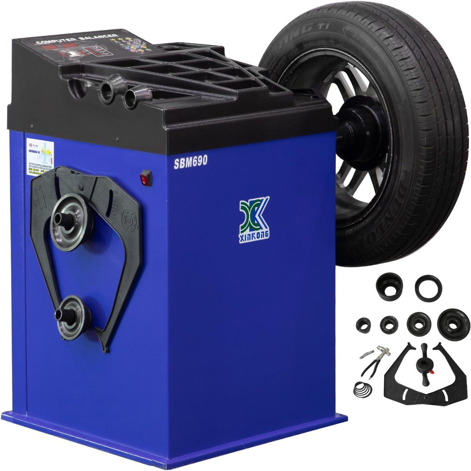 xk 2 0   automatic tire changer tire machine wheel   machine rim balancer combo 960 690 with 36 month part replacements Product details 14