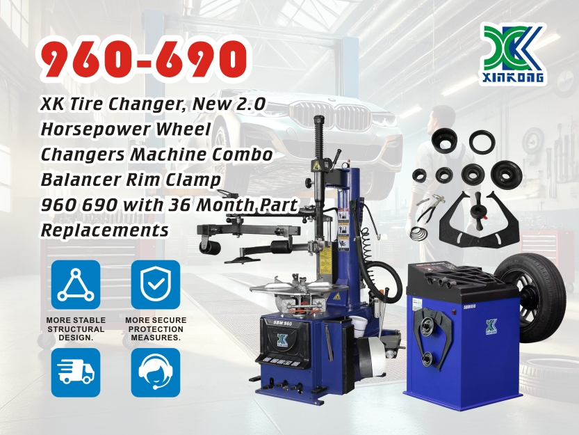 xk 2 0   automatic tire changer tire machine wheel   machine rim balancer combo 960 690 with 36 month part replacements Product details 0