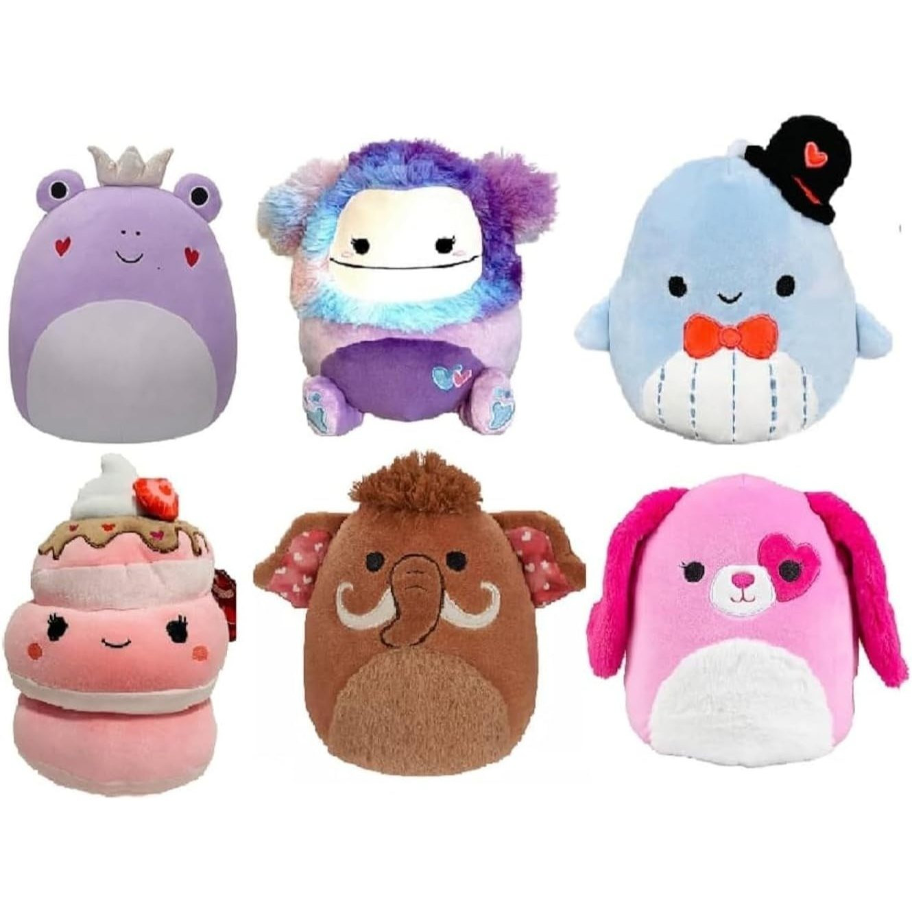   5 Set of 6 -  , Eden,  ,  , Chienda,   -       Plush