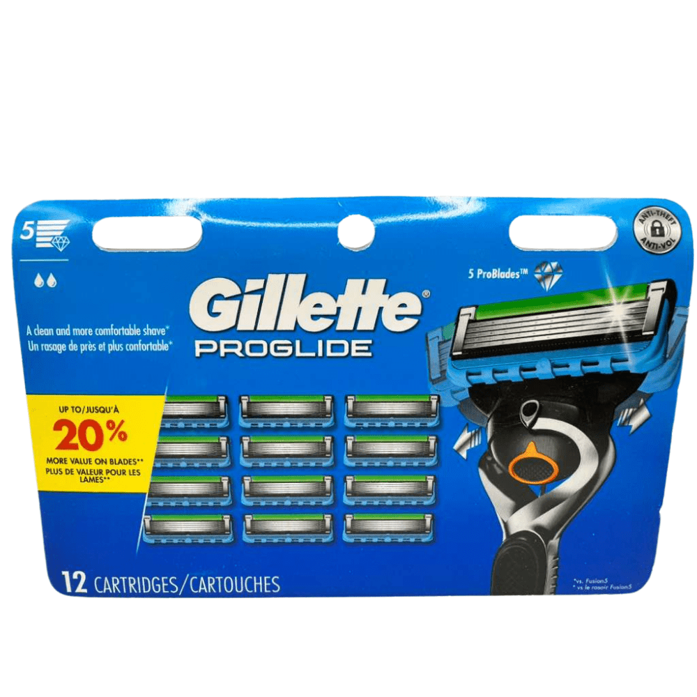 TEMU Gillette Razor For Men, 12 Blade Refills With Precision Trimmer (packaging May ) (handle Not Included)