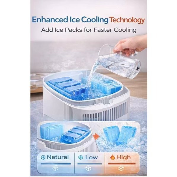Portable Bladeless Air Conditioner & Air Cooler – 3-in-1... product image 6
