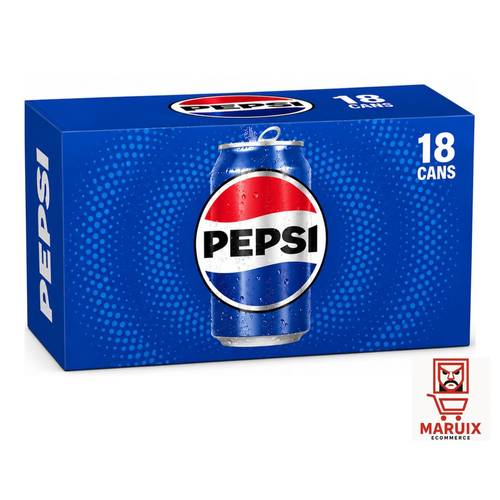 carbonated 12 fl oz cans 18 soda beverage