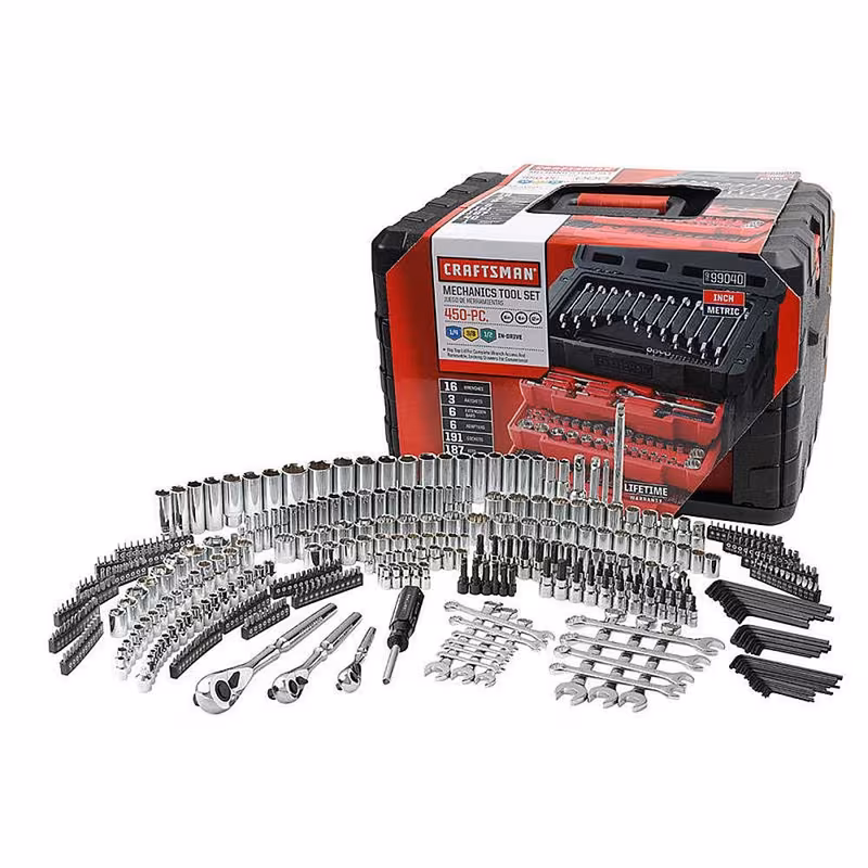 450 piece mechanics tool set Product details 1