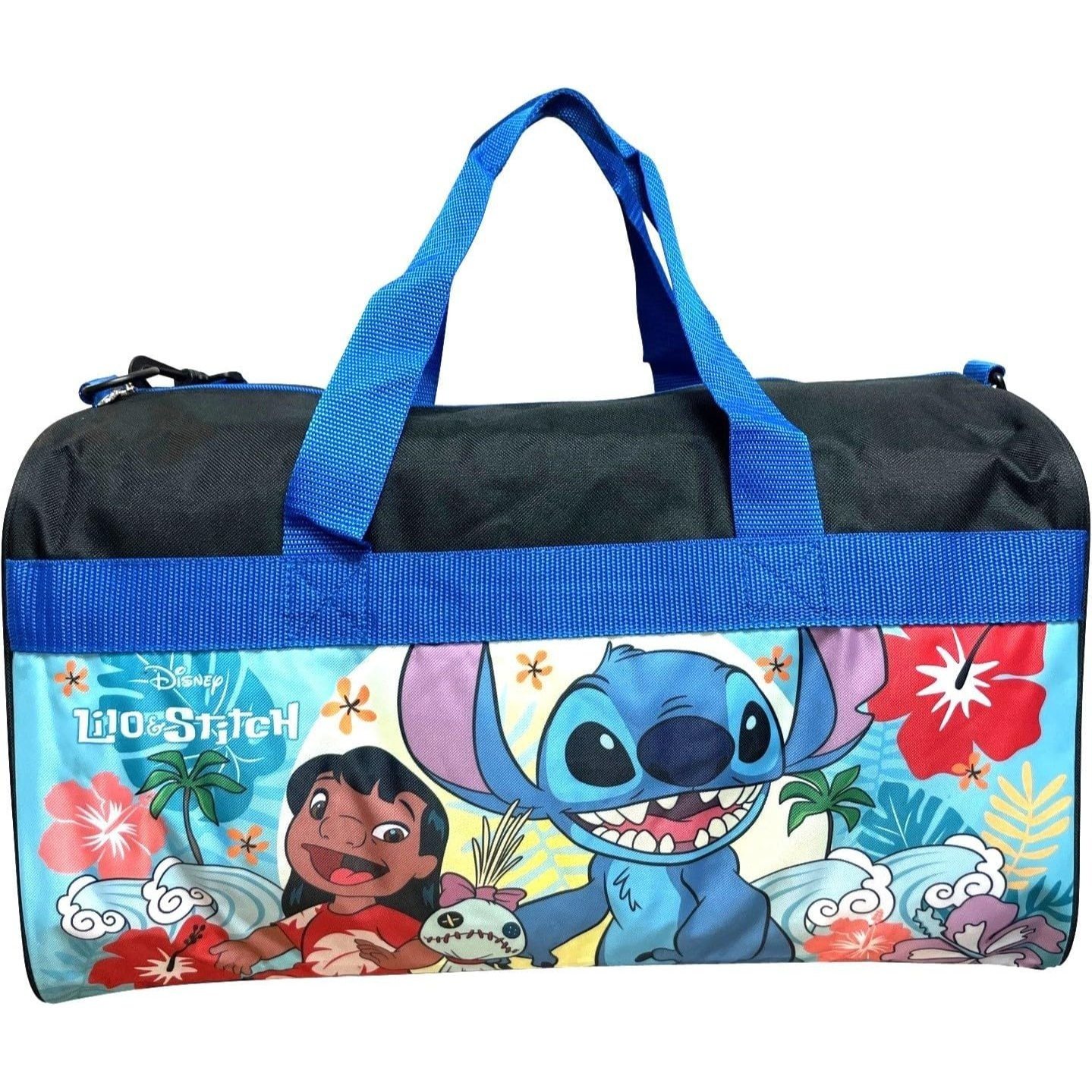 TEMU 18 Inch Kids Duffel Bag Overnight Carry-on Travel And Sports Bag ( & Stitch)