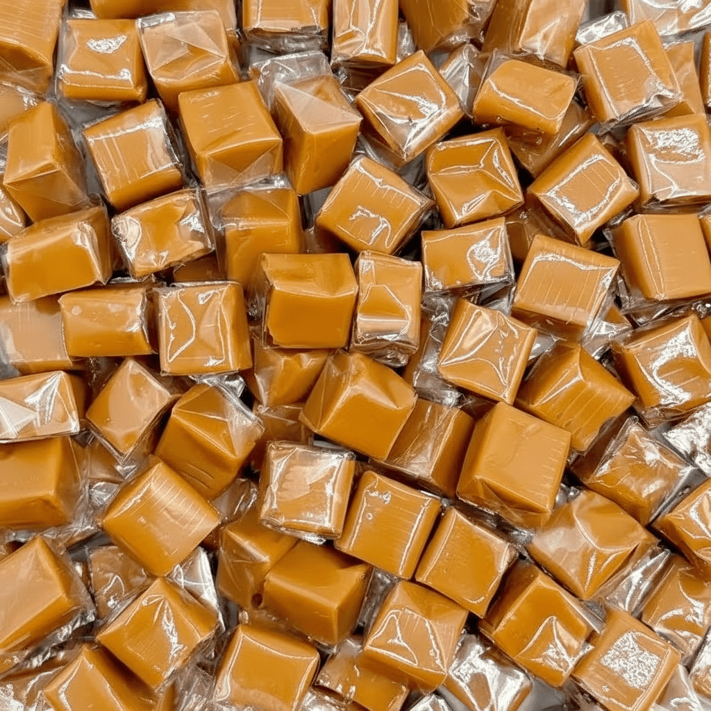   caramel chews individually wrapped     candy 7 5oz