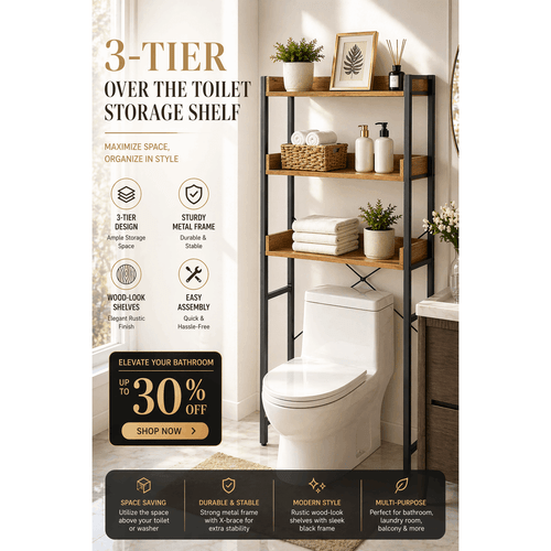 winsloe bathroom space saver wood and metal