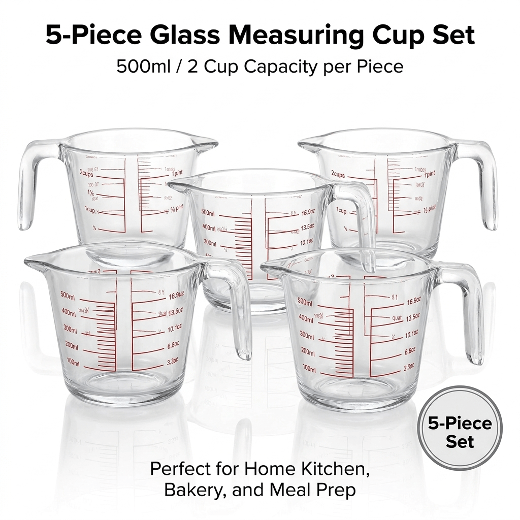 glass measuring cups sold on Temu United States