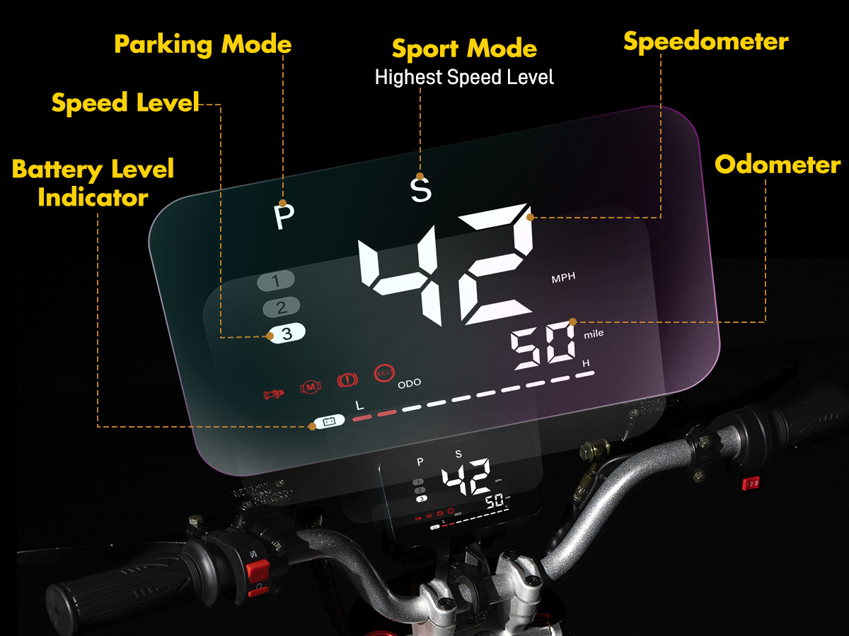 powerful 3000w electric dirt bike for adultsand teens all terrain off road motorcycle 8 inch alloy wheels heavy duty frame ledheadlights 250 lbs   load suitable fordrifting and off road riding Product details 3
