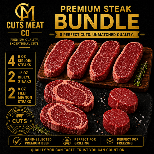 8 steaks set 4 top steak 6 oz 2 12 oz 2 8 oz food gifts of meat