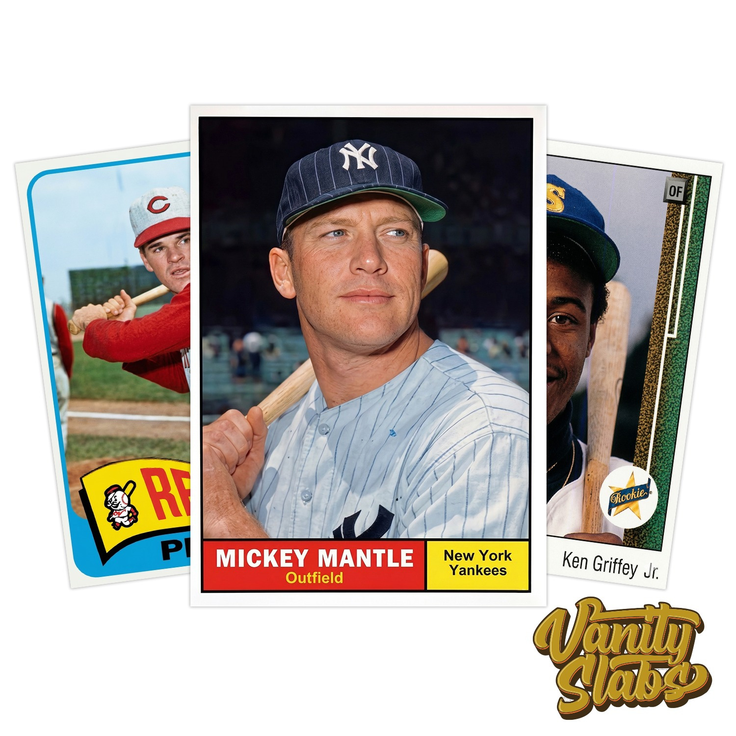 TEMU Vintage Baseball Historical Mystery Pack | 3 Sleeved Cards | Collector | Stars, & Inserts Inside